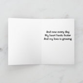 MIJN HART SLAAT OVER VANWEGE "JOU" KAART (Binnen)