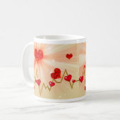 Mijn hart slaat voor je op. koffiemok (Voorkant links)