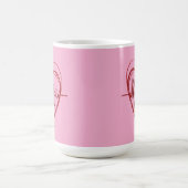 Mijn hart slaat voor je op koffiemok (Center)