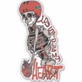 Mijn hart Sticker gestolen (Voorkant)