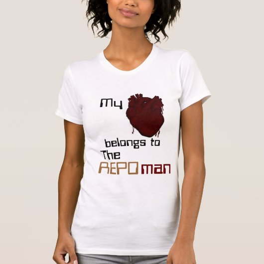 Mijn hart van de Repoman T-shirt (Voorkant)