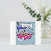 Mijn hart verliet in San Francisco Funny Gifts & T Briefkaart (Staand voorkant)