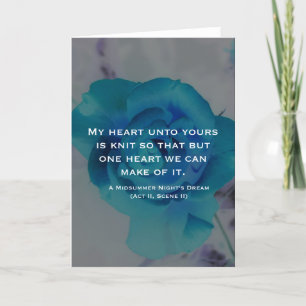 Mijn hart voor jou is het nit Wenskaart Kaart