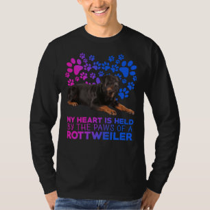 Mijn hart wordt gehouden door de poten van een rot t-shirt