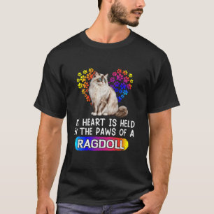 Mijn hart wordt vastgehouden door de poten van een t-shirt