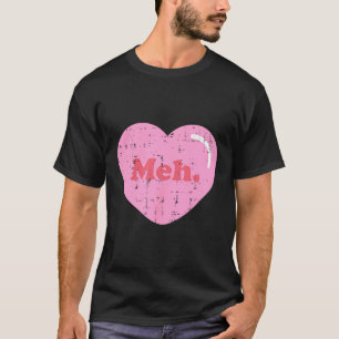 Mijn Hart Zak Grappig Anti Valentijnsdag Single T-shirt
