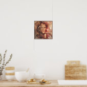 Mijn hart zal blijven kloppen poster (Keuken)