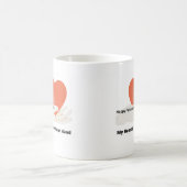 Mijn hart zit in je hand koffiemok (Center)