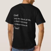 Mijn Hart Zuiver Houden T-shirt (Achterkant)