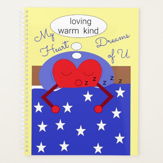 Mijn hartdromen van jou planner (Voorkant)