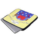 Mijn hartdromen van jullie: laptop sleeve (Voorkant onderkant)