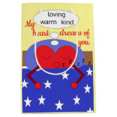 Mijn hartdromen van jullie: medium cadeauzakje (Voorkant)