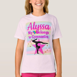 MIJN HARTEBONDEN VOOR GYMNASTIEK T-SHIRT