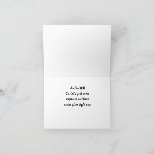 MIJN HARTEPUNT IS VAN "WIJN" EN VAN "JULLIE!" KAART (Binnen)