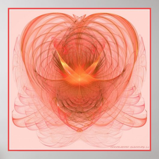 MIJN HARTJE BEVINDT JE POSTER (Voorkant)