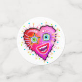 MIJN HARTJE ZAL ERAAN GAAN. CONFETTI (Kleine voorkant)