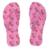 MIJN HARTJE ZAL ERAAN GAAN. TEENSLIPPERS (Voetbed)