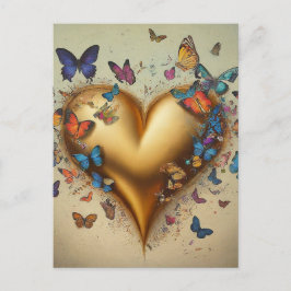 Mijn hartslag, mijn alles – mijn eeuwige Vriendin Briefkaart