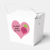 Mijn hartslag voor jou bedankdoosjes (Achterkant)