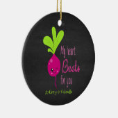 Mijn hartslag voor jou Ornament (Rechts)