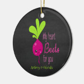 Mijn hartslag voor jou Ornament (Links)