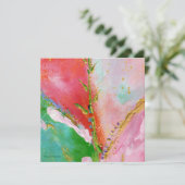 mijn hartuitnodiging kaart (Staand voorkant)