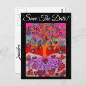 Mijn hartventilator voor je boom van het leven spa briefkaart (Voorkant / Achterkant)