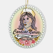 Mijn hartverpleegkundige keramisch ornament (Links)