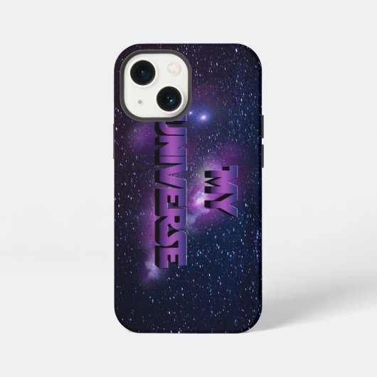 Mijn heelal iPhone hoesje (Achterkant)