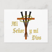 Mijn Heer en Mijn God Briefkaart (Voorkant)