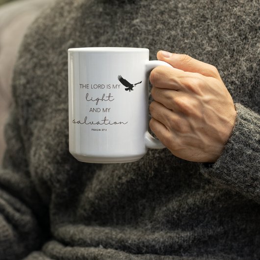 Mijn Heer is mijn Licht-Geloof Koffiemok