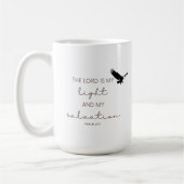 Mijn Heer is mijn Licht-Geloof Koffiemok (Links)