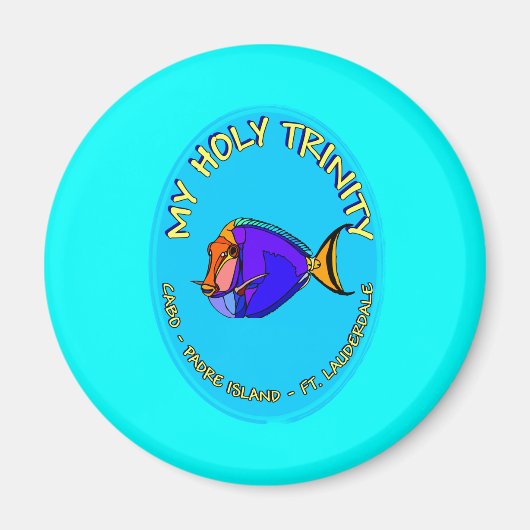 MIJN HEILIGE DRIE-EENHEID MAGNEET (Voorkant)