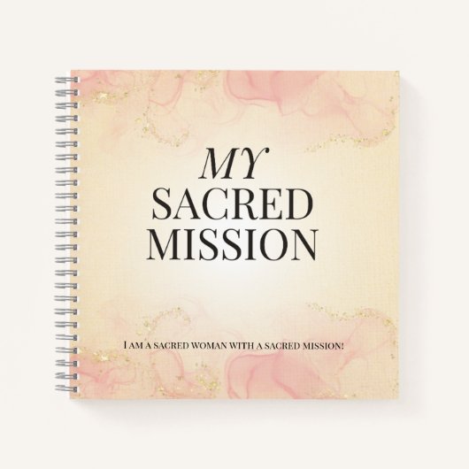 Mijn Heilige Missie - Gezegd Staatsblad Notitieboek (Voorkant)