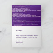 Mijn heiligheid omhult alles wat ik zie, ACIM-kaar Kaart (Binnen)