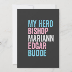 Mijn Held Bisschop Budde Trans LGBT Trump Heb Gena Kaart