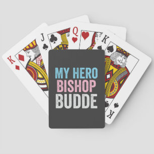 Mijn held Bisschop Budde trans LGBT Trump hebben g Pokerkaarten