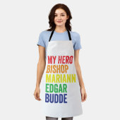Mijn Held Bisschop Mariann Edgar Budde Trans LGBT Schort (Gedragen)