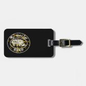 Mijn held in het wild bagagelabel (Voorkant horizontaal)