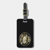 Mijn held in het wild bagagelabel (Voorkant verticaal)