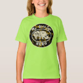 Mijn held in het wild t-shirt (Voorkant)