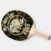 Mijn held in het wild tafeltennisbatje (Zijkant)