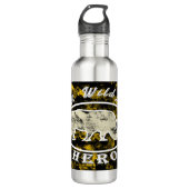 Mijn held in het wild waterfles  (Voorkant)