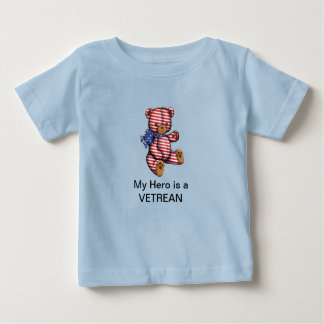 Mijn held is een VETERAN BABY T-shirt
