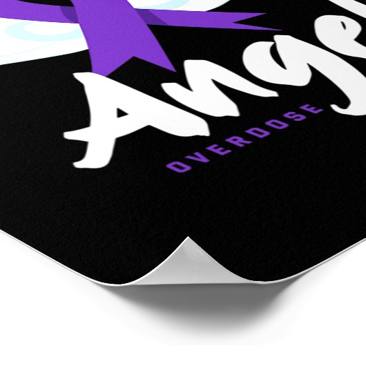 Mijn held is nu mijn Angel End Overdosis Awar Poster (Hoek)