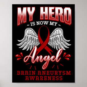 Mijn held is nu mijn engel Hersenen aneurysma Intr Poster