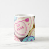 "Mijn Held" Liefdeshart snoepjes Mok (Center)