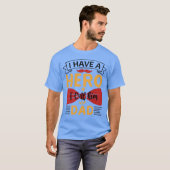 Mijn held Mijn vader heeft de held van het leven f T-shirt (Voorkant volledig)