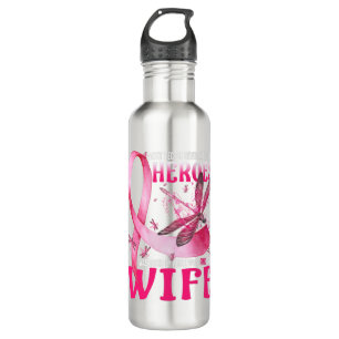 Mijn helden die ik roze Draag voor mijn vrouw bors Waterfles