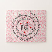 Mijn hele hart legpuzzel (Horizontaal)